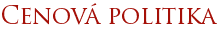 Cenová politika